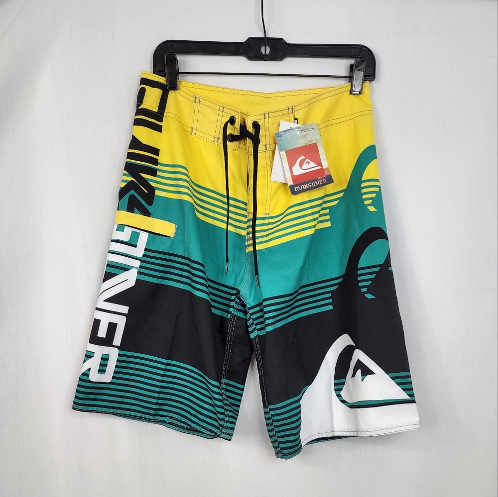 QUIKSILVER swim size 30 multicolor